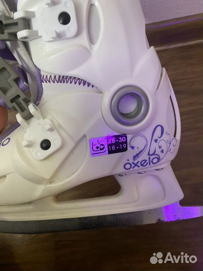 Коньки раздвижные 28-30