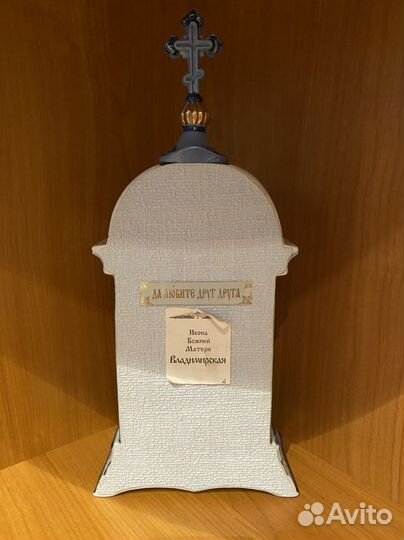 Гжельский фарфор Киот икона