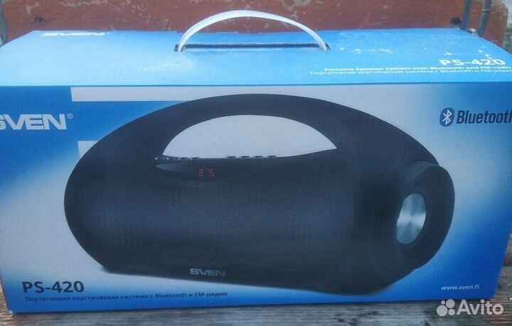Портативная колонка sven