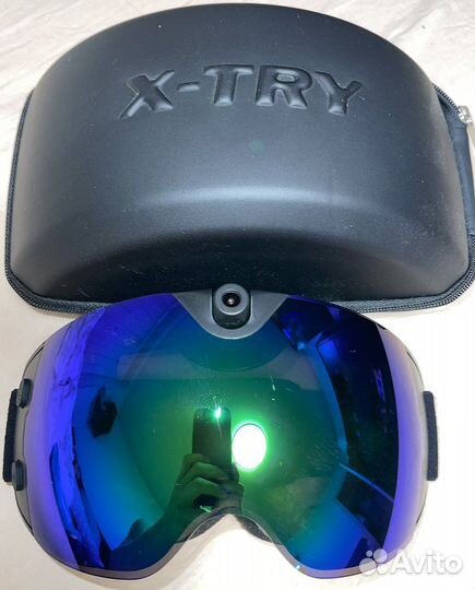 Горнолыжные очки с экшен камерой