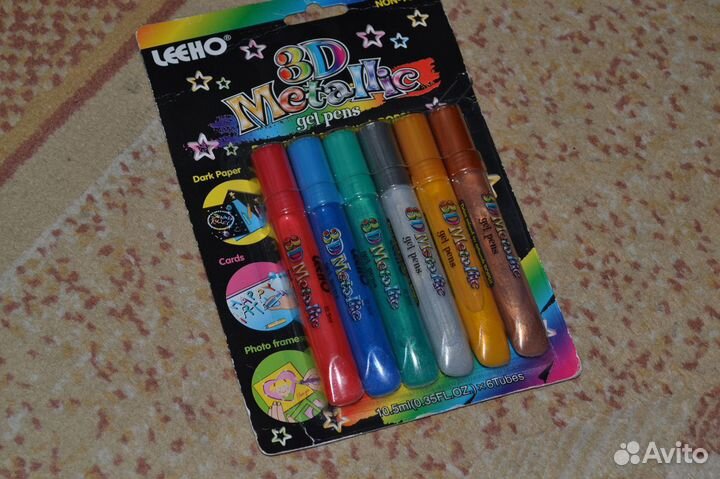 Фломастеры, карандаши новые