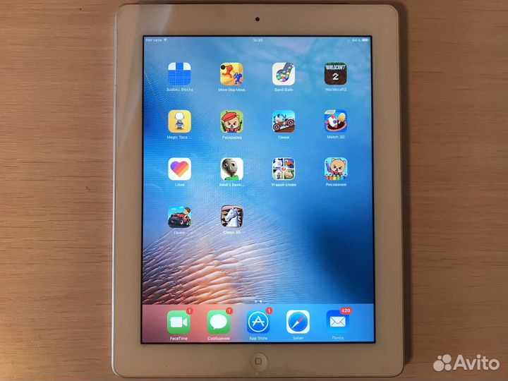 Apple iPad 2 64 гб хор аккумулятором и сим картой