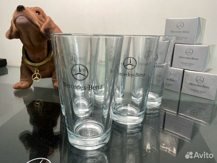 Набор оригинальных бокалов Mercedes Benz
