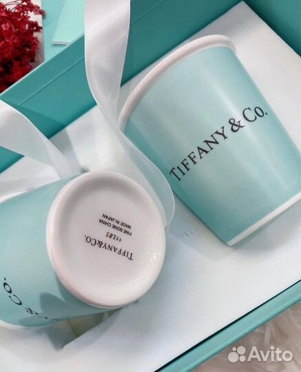 Фарфоровые стаканы Tiffany