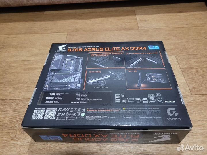 Материнская плата Gigabyte b760 A Elite AX DDR4