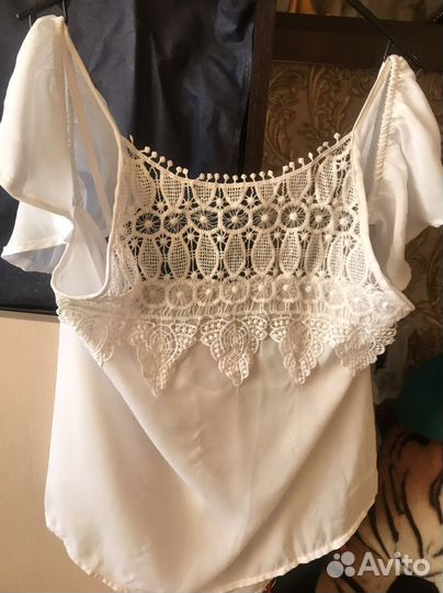 Кружевная блузка