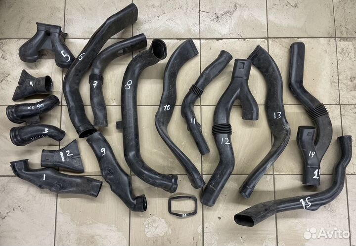 Volvo xc 90 Воздуховоды печки патрубки Вольво хс90