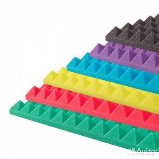 Акустический поролон пирамида