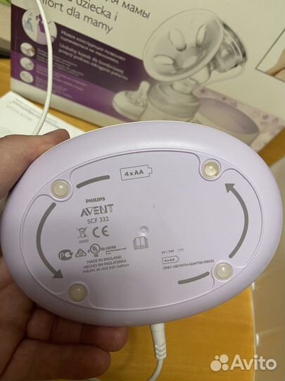 Молокоотсос электрический avent плюс ручной