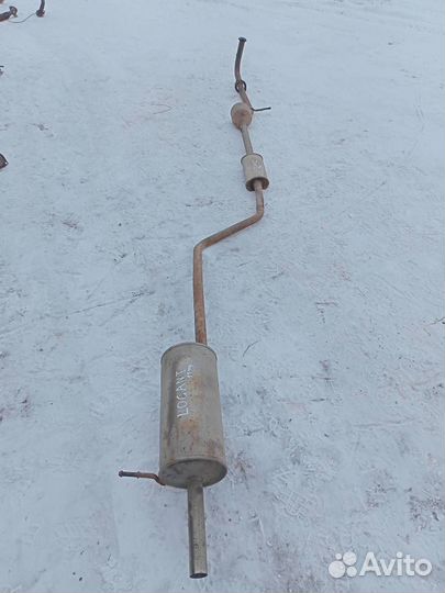 Глушитель в сборе Renault Logan 2005