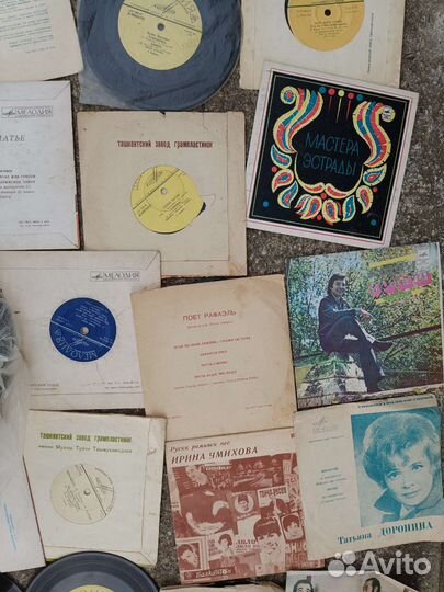 Виниловые пластинки СССР