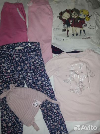Вещи пакетом на девочку 92 98
