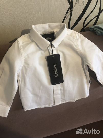 Рубашка для мальчика 80