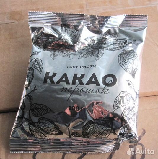 Какао-порошок ГОСТ 100гр