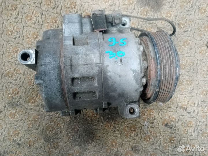Компрессор кондиционера на Сааб 9-5 3,0л