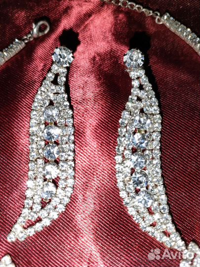 Ожерелье+серьги