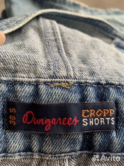 Комбинезон джинсовый женский