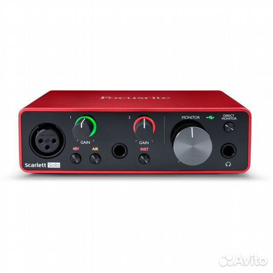 Звуковая карта Focusrite Scarlett Solo 3rd Gen
