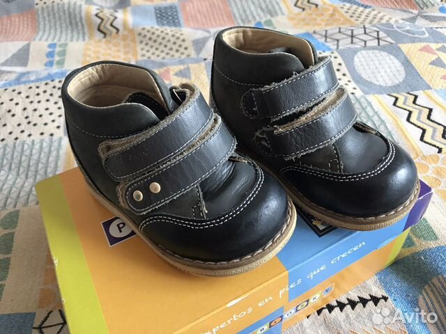 Кожанные ботинки Tapiboo