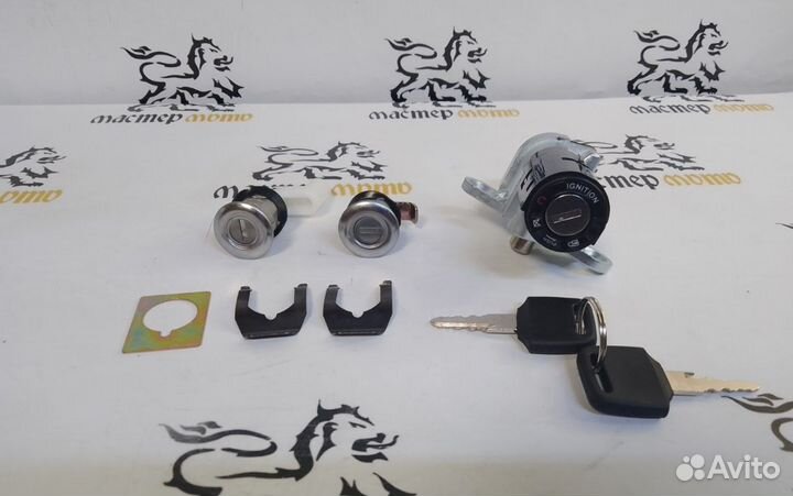 Комплект замков Honda Dio 34-35 (3 контакта)