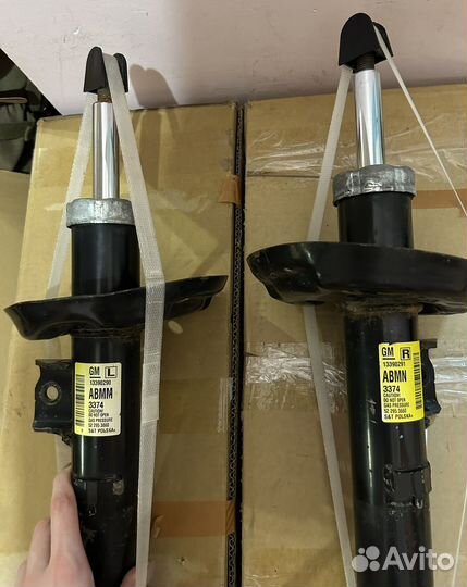 Передние стойки opel insignia, astra j, gtc