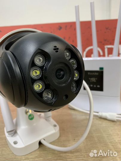 IP камера видеонаблюдения купольная Hiseeu с Wi-Fi