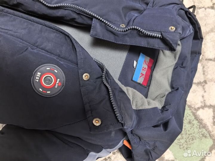 Зимняя куртка на мальчика 128