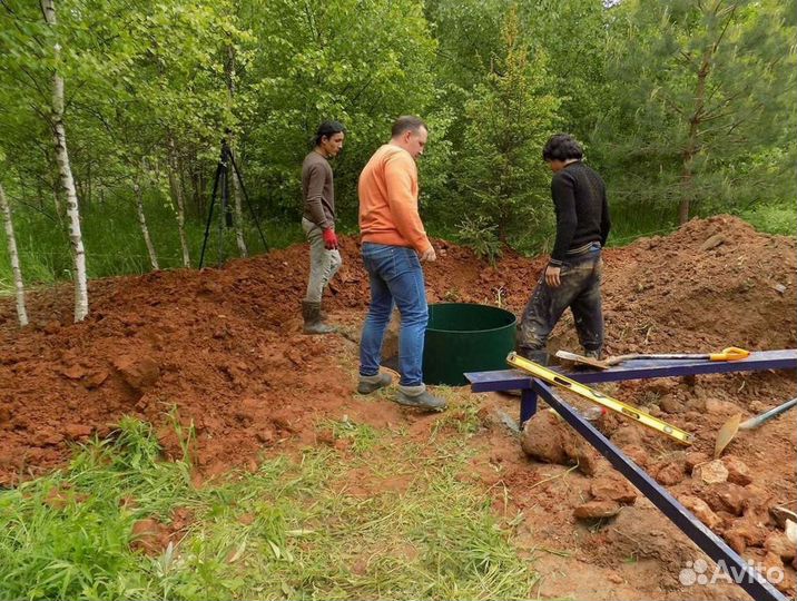 Автономная канализация под ключ. В любой грунт