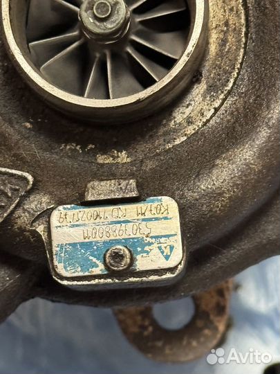 Турбина k03 skoda octavia 1.8 agu