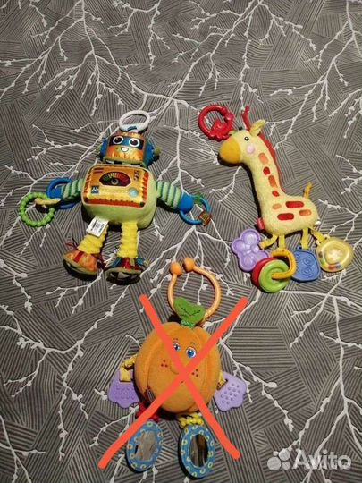 Развивающие игрушки tiny love,Lamaze,Fisher price