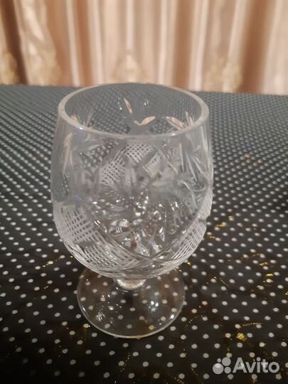 Хрустальный коньячный набор