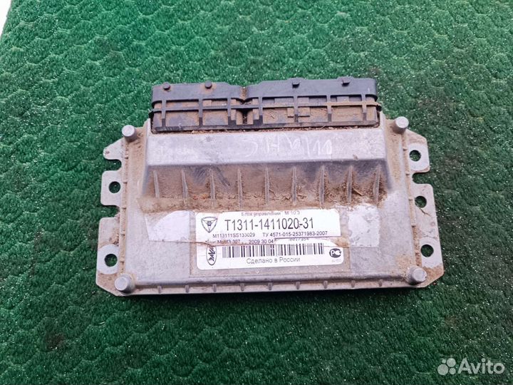 Блок управления двигателем заз сенс /шанс 1.3 л