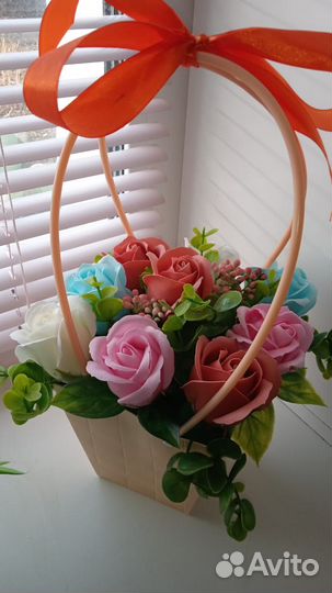 Мыльные розы на 1 сентября в наличии