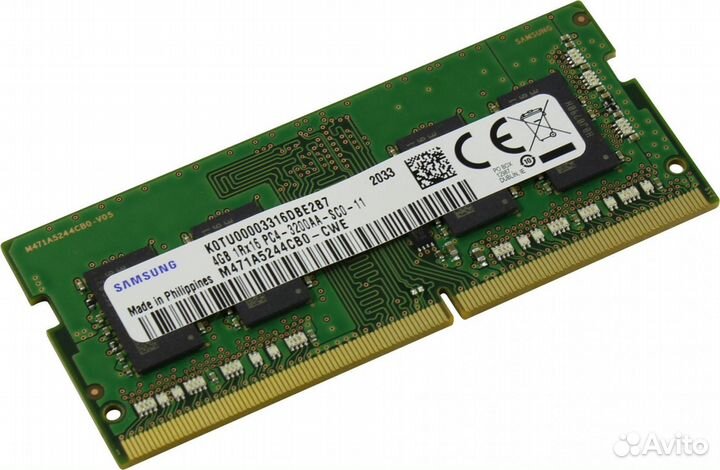 Модуль памяти SO-dimm 4Gb M471A5244CB0-CWE