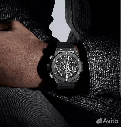 Hublot classic fusion aerofusion black magic