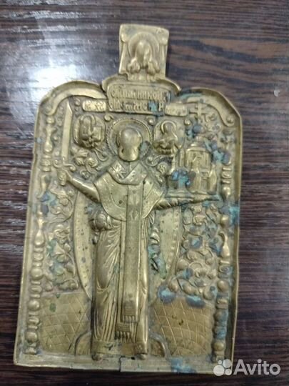 Старообрядческая икона нательная