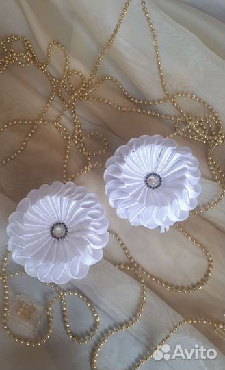 Банты белые