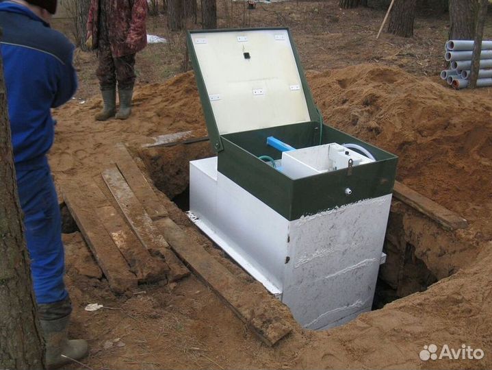 Автономная канализация под ключ. В любой грунт