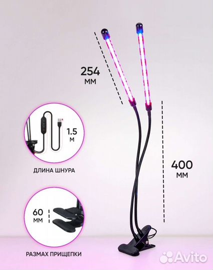 Фитолампы для растений