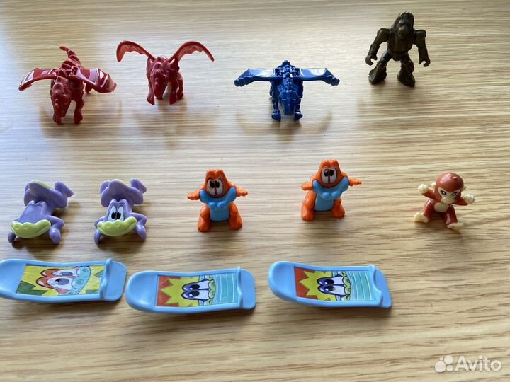 Киндер игрушки разные много