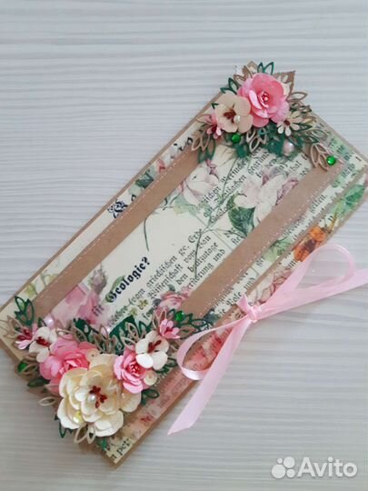 Конверт денежный ручной работы