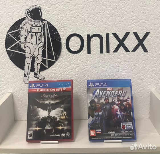 Marvel Avengers и Batman ps 4