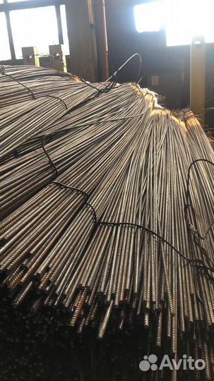 Металлопрокат оптом. Арматура А3 рифленая 8 мм, Марка 35гс, мотки