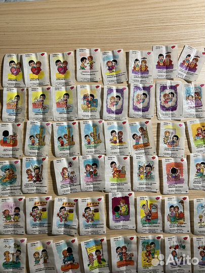 Вкладыши love is 7 серия, 1997