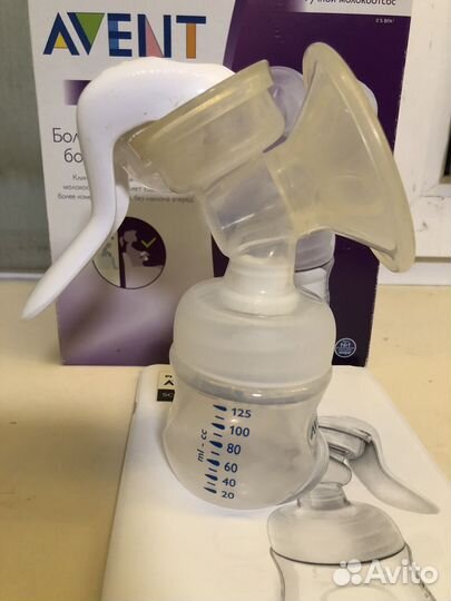 Молокоотсос ручной philips avent
