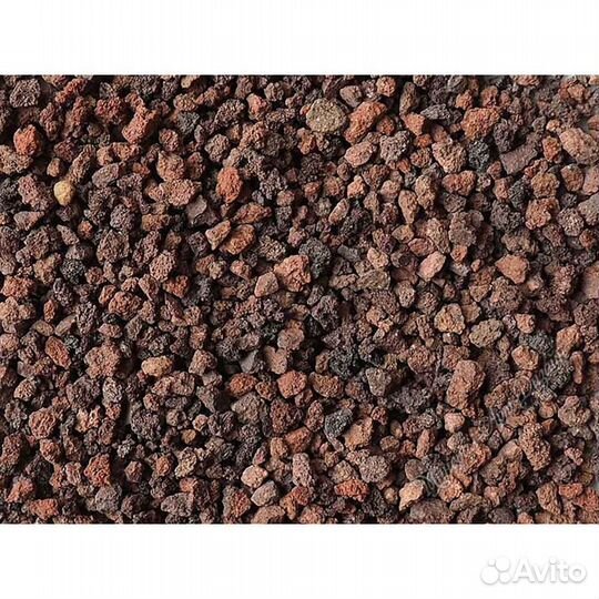 Лава вулканическая коричневая для аквариума