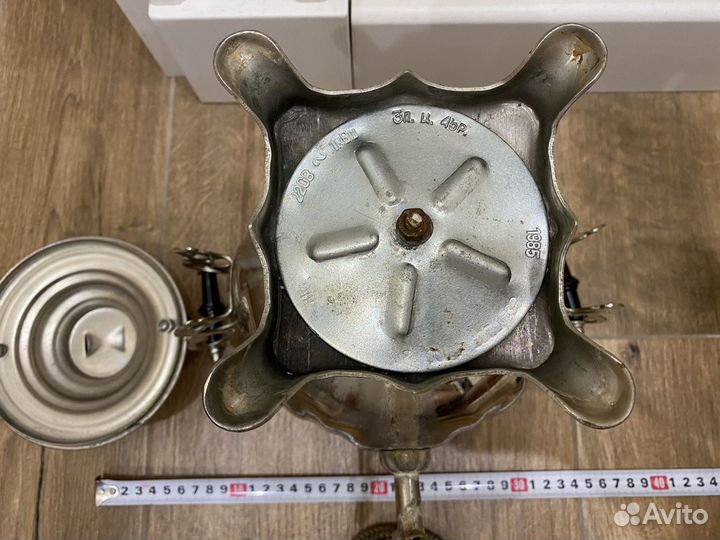 Самовар раритенный СССР латунный