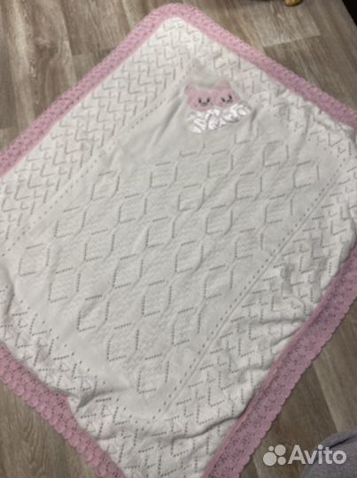 Детское одеяло-плед-конверт