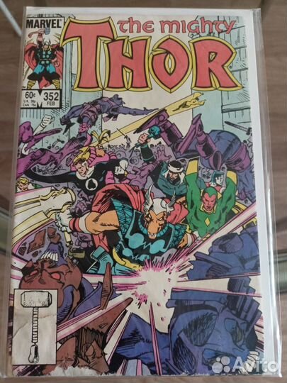 Комиксы Marvel на английском