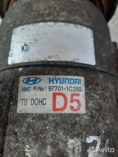 Компрессор кондиционера Hyundai Getz хэтчбэк 5 дв